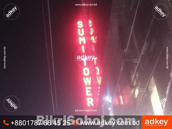 LED Sign & Acrylic Letter LED Display in Bangladesh